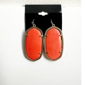 Kendra Scott Danielle Earrings in Coral